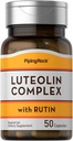 Piping Rock Luteolin Supplement • 124; 100mg • 124; 50 Kapsler • 124; Kompleks med Rutin • 124; Vegetar, Non- GMO, Gluten Free
