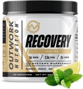 Outwork Nutrition Post Workout Recovery Powder - Creatin Monohydrat, KSM- 66 Ashwagandha & Tart Cherry - Speeds Recovery, Eases ømhed - Creatin Powder for mænd og kvinder, Iced Tea, 240 Gr