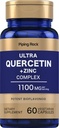 Piping Rock Quercetin Zink Complex 124; 1100 mg