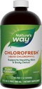 Nature’s Way Chlorofresh Liquid Chlorophyll, Supports Healthy Skin & Body Detox*, Internal Deodorant*, Unflavored, 16 Oz