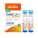 Boiron ColdCalm On Go Cold Relief for nysen, Runny Næse, Nasal Congestion, og Sore Throat - 2 Greve (160 Pellets)