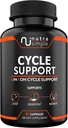 Cykelstøtte supplement til mænd og kvinder - Natural lever rense Detox & Reparation - Gut Health & Nyre Support med mælk tidsel, Beet Root, Mælkebøtte, Cholin, Artichoke Extract - 60 kapsler