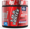 BPI Sport 1.M.R Vortex Pre Workout Powder - High Stim Preworkout for mænd og kvinder med Glycerol, Koffein, Niacin, og urteudtræk - Energi, Focus & Endurance - Sour Watermelon - 50 Servere