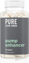 Rene for mænd Pump Enhancer Mex124; Pre Workout Supplement for Muskel Pump, Stamina og øget blodgennemstrømning Mex124; Nitrogen Oxide Booster med L- Arginin & L- Citrullin Mex124; Focus and Energy Support Mex124; 90 Tæl