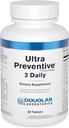 Douglas Laboratories Ultra Preventive 2 Daily Note 124; Multivitamin og Mineral Supplement til støtte energiproduktion, immunfunktion, og total sundhed *
