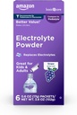 Basic Care Electrolyte Powder Pakninger til rehydrering for børn og voksne, Grape Flavor, 6 Greve (pakke med 1)