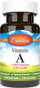 Carlson - vitamin A, 15000 IE Palmitat (4500 mikrogram RAE), Vision Health, Sund Hud, 120 Softgels