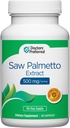 DOCTORS' PREFERRED Saw Palmetto for Men and Women Extract Supplement — 500 mg/Serving | 90 Capsules