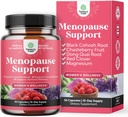 Komplet herbal menopause supplement til kvinder - Multifordel menopause Ease Hormone Balance for kvinder for natten Sweats Mood og mere med Dong Quai Vitex Chaste Berry og Black Cohosh - Trial Pack