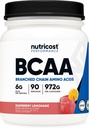 Nutricost BCAA Powder 2:1:1 (Raspberry Lemonade, 90 Servings)