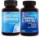 Bioemblem Triple Magnesium Complex og Bioemblem Omega-3 Fiskeolie 2000mg