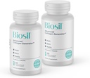 Biosil Collagen Booster Supplement - 60 flydende kapsler, pakke med 2 - Patenteret ch- OSA Activator for hud, hår, negle & Joints - understøtter naturlig produktion - 60-dages forsyning