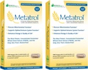 American BioSciences Metatrol 2- Box Bundle, Mitokondriel Rescue & Daily Immunsystem Support Fermented Hvede Germ Extract - Super koncentrat, 60 kapsler per Box, 41mg af FWGE- SC pr Servering