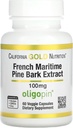 California Gold Nutrition French Maritime Pine Bark Extract, Oligopin, 100 mg, 60 Veggie Kapsler