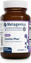 Metagenics Licorice Plus - Cortisol & Stress Support Supplement with Licorice Root, Ashwagandha, Rehmannia & Chinese Yam - Non-GMO, Gluten-Free, Vegetarian - GMP Certified Facility - 60 Tablets