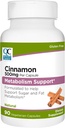 Quality Choice Cinnamon 500 mg Vegetarian Vitamin Supplement in 90 Count Bottles
