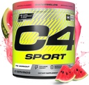 Cellucor C4 Sport Pre Workout Powder - NSF Certified for Sport - Elite Hydration - 200mg Koffein + Creatin + Beta- Alanine - Elektrolyter og energi supplement - Watermelon, 20 Servere