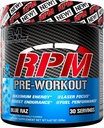 Pre Workout Powder for Energy and Focus - EVL RPM Energy Pre Workout Energy Drikke Powder med Betaine alanine Coffein og Theacrine - Pre workout Powder Drikke for Amplified Performance (Blue Raz)
