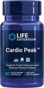 Life Extension Cardio Peak, Cardiovascular Supplement, Heart Health, arjuna, 1-Daily, Gluten Free, Non-GMO, Vegetarian, 30 Capsules