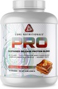 Core Nutritionals Pro Sustained Release Whey Protein Blend Buddy 124; med fordøjelsesenzymer Buddy 124; 25g Protein, 2g Carbs Buddy 124; Ingen Fillers Buddy 124; 5 Pound (kanel fransk toast)