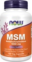 NOW Foods Supplements, MSM (Methylsulfonylmethane) 1,000 mg, Joint Health*, 120 Veg Capsules