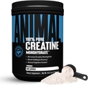 Animal Creatin monohydrat pulver - Mikroniseret Creatin for kvinder og mænd, understøtter muskelvækst, Styrke, Endurance, Recovery og ATP produktion, Gym & Workout Kosttilskud - Unflavored, 1kg
