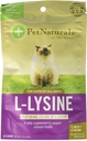 Pet Naturals of Vermont L- Lysin 60 Fun- Shaped Chews for Cats - 2 pack