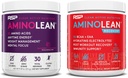 RSP NUTRITION AminoLean Pre Workout Energy (BlackBerry Pomegranate 30 Servings) with AminoLean Recovery Post Workout Boost (Tropical Island Punch 30 Servings)