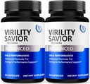 (2 Pack) VirilitySavior piller, VirilitySavior, VirilitySavior kapsler Advanced Formel, Official VirilitySavior Alle naturlige kapsler, VirilitySavior piller anmeldelser, 120 kapsler til 2 måneder