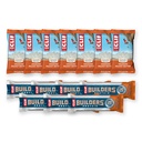 CLIF BAR og CLIF Builders - Variety Pack - Crunchy Peanut Butter and Chocolate Peanut Butter - Energy Bars and Protein Bars - non-GMO - Plant Based - 2.4 oz. (14 Greve)