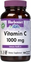 Bluebonnet Nutrition Vitamin C 1000 Mg Vegetabilske kapsler, Ascorbic Acid, for immun hud sundhed, Vegan, Vegetar, Non GMO, Gluten, Soy & Milk Free, Kosher, 180 Greve