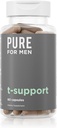 Rene for mænd T- Support Support 124; Vegetarisk Total Support til mænd med Maca, Vitamin D, & Ashwagandha, Muscle Health Buddy 124; Endurance, Styrke, Fokus, & Energy Support Buddy 124; 60 Kapsler