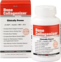 Biosil Bone Collagenizer Ultra - 60 Veggie Kapsler - med Patenteret ch- OSA Complex + Cholin, Inositol, MK7 & Vitamin B12 - GMO Free - 30-Day Supply