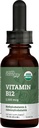 Organic Vegan Vitamin B12 Sublingual Liquid Supplement - 2500mcg Methylcobalamin dråber til naturlig energi, Metabolisme Sundhed og immunsystem Support - 1 Fl Oz