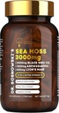 Dr. Sosnoski 's BioActive Sea Moss (124; 8-in-1 Formel Beriget med sort frø, Ashwagandha, gurkemeje, Manuka Honey, Lion' s Mane, Royal Jelly, Bee Propolis Extract 124; 60 Kapsler