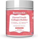 Bedre Alt Evig Youth Collagen Builder (Berry Flavor) 200g Mex124; for strålende, Youthly & glødende Skin Mex124; Hjælper Boost Collagen & Giver antioxidant Support 124; Ingen tilsat sukker & Ingen kunstige tilsætningsstoffer