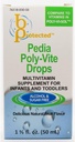 Pedia Poly- Vite dråber 1 2 / 3 fl Ounce Flydende