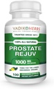 Certified Organic Vadik Herbs Prostata Rejuv Herbal Kosttilskud Note 124; fremmer sund sundhed og reducerer relaterede symptomer, understøtter normal prostata funktion (1 pakke)