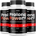 (3 Pack) Prolong Power Pills - Official Formel - Prolong Power Capsules Advanced Strength Formel Samlet Wellness Prolong Powder Pills Supplement, Maksimal Wellness ProlongPower (180 Kapsler)