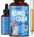 Hund Hough Treatment Liquid • Kennel Hough til hunde og katte • for vejrtrækning under alle livscyklus • Marshmallow Root + Mullein Leaf i sammensætningen • Naturligt supplement til alle racer • 2 Oz