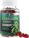 Ashwagandha Gummies 30: 1 Uddrag fra 3000mg - Vegan, Plant Based, Non- GMO, Gluten- Free & Gelatine Free, Ashwagandha Supplement for kvinder & mænd, Natural Calm, Afslapning, & immunstøtte, 60 Gummies