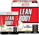 Lean Body MRP All-In-One Vanilla Meal Replacement Shake, 40g Protein, Whey Blend , 8g Healthy Fats EFA's & Fiber, 22 Vitamins and Minerals , No artificial color, Gluten Free, (20 Packets)