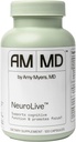 Amy Myers MD NeuroLive - Brain Health Supplement for kognitiv funktion & Focus Support - med vitamin B - Gluten- Free, Non- Dairy & Non- Soy - 120 kapsler (60 Servere)