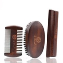 Beard Grooming Kit For Mænd - European Vintage Style w / Beard Comb, Beard Brush, Beard Bar - Fokusing on Men 's Beard Care, Mastering The Beards Of Mænd over hele verden