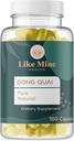 Like Mine Dong Quai (100 Capsules), Pure & Natural, No Fillers or Additives, Gluten Free, Herbal Supplement for Women