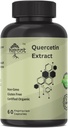 Quercetin Extract Capsules Non- GMO, Gluten- Free, Vegetar Understøtter Samlet sundhedsstyrke Energi (60 kapsler)