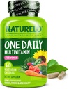 NATURELO One Daily Multivitamin for Women w/Vitamin B12, 60 Ct, Energy Support, Whole Food Daily Women Multivitamin Supplement, Nourish Hair/Skin/Nail, Non-GMO, No Soy, Gluten Free, 2 Month Supply