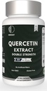 Quercetin Extract Capsules Non- GMO, Gluten- Free, Vegetar Understøtter Samlet sundhedsstyrke Energi (120 Kapsler)