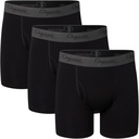 Økologiske signaturer Mænd Undertøj Boxer Briefs Cool Soft Stræk Etisk 3 Pack