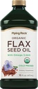 Piping Rock Flaxseed Oil against 124; 16 Fl Oz against 124; med Omega 3 6 9
